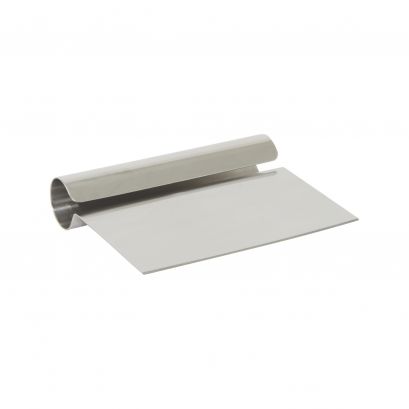 Dough Scraper Stainless Steel 5-1/4x4-1/4"