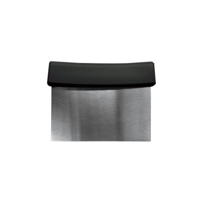 Dough Scraper Stainless Steel W/ PP Handle 6"x3-1/8" Black