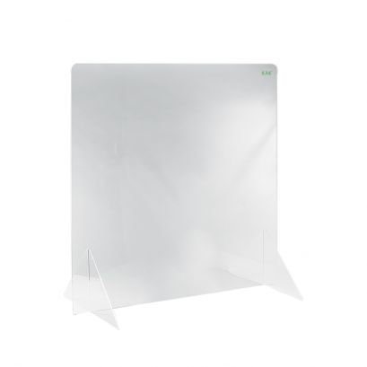 Self-Standing Shield Acrylic w/o Window 36"Wx32"H