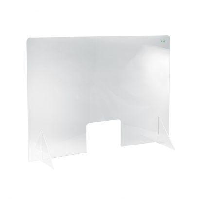 Self-Standing Shield Acrylic 48"Wx32"H