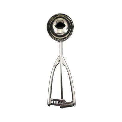Stainless Steel Squeeze Handle Disher 3.2 oz. #10