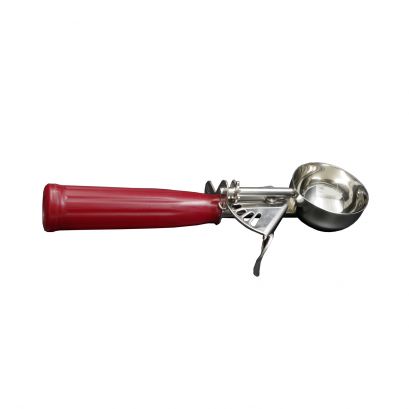 Stainless Steel Thumb Disher 1.3 oz.  Red #24