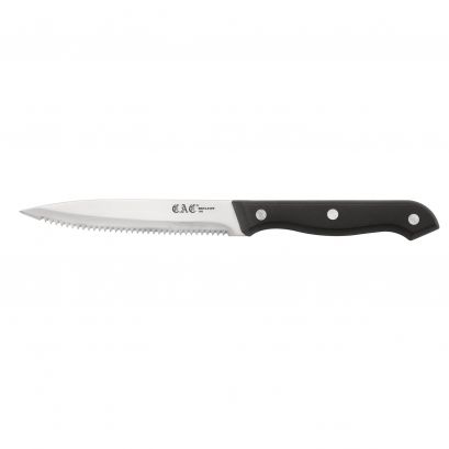 Knife Steak Pointed Tip Full Tang Plastic Handle 4-1/2"