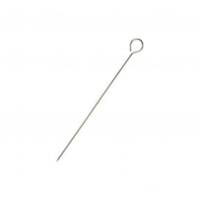 Skewer Stainless Steel Round Top 10" 