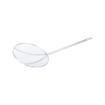 9"Dia Nickel-Plated Metal Wire Skimmer Round