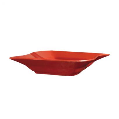 Rect. Pasta Bowl Red 22oz 12"