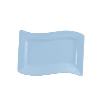 Rect. Platter Blue 13 1/2"