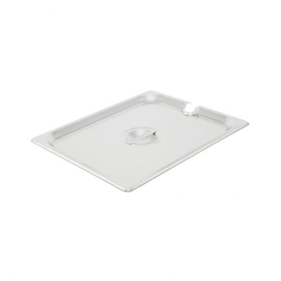 Half Size Notched Cover for Steam Table Pan
