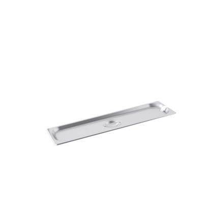 2/4 Size Notched Cover for Steam Table Pan
