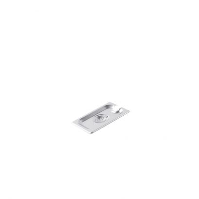 1/9 Size Notched Cover for Steam Table Pan