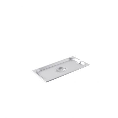 2/3 Size Notched Cover for Steam Table Pan