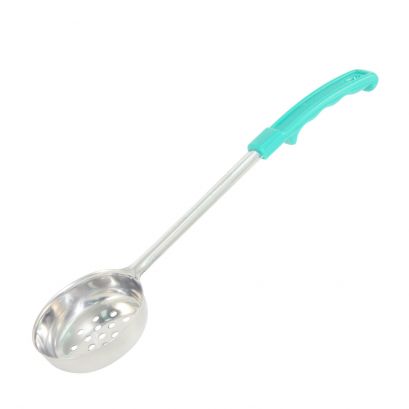 Portion Controller SS Perforated with Green Handle 4 oz.