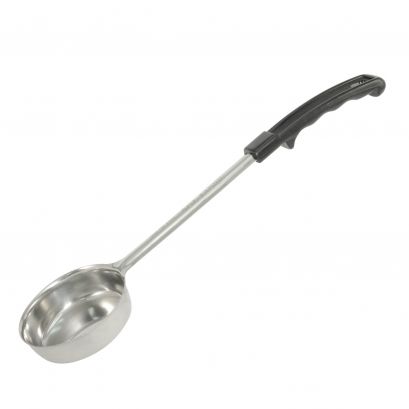 Portion Controller SS Solid with Black Handle 8 oz.