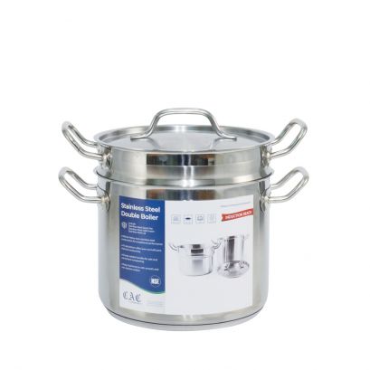 Double Boiler Set SS 8 qt.