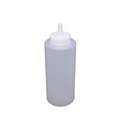 12 oz. Squeeze Bottle, Clear, 6-PC/Pack