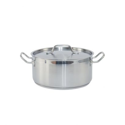 Brazier SS with Lid 8 qt.
