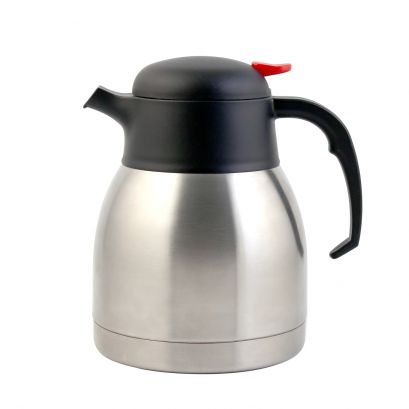 Carafe Stainless Steel Lined Thumb Lever 1.2L