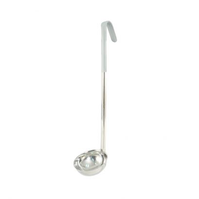 4 oz. Ladle One-Piece with Gray Handle