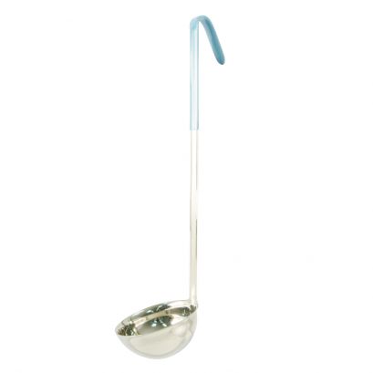 6 oz. Ladle One-Piece with Teal Handle 