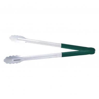 16" Stainless Steel Tong w/ Green Handle