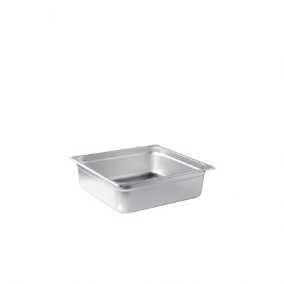 2/3 Size 4"H Anti-Jam Steam Table Pan 25 Gauge
