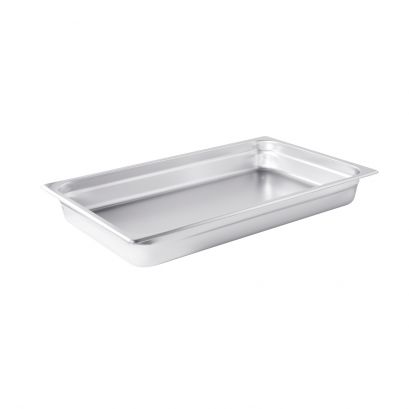 Full Size 2-1/2"H Anti-Jam Steam Table Pan 25 Gauge