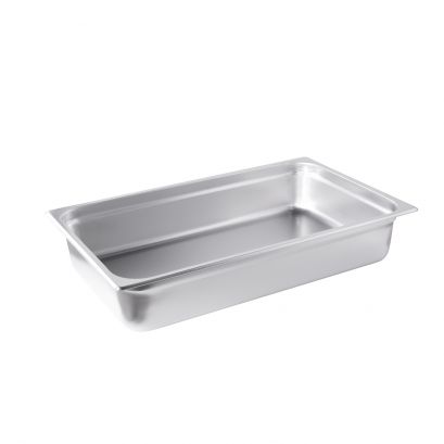 Full Size 4"H Anti-Jam Steam Table Pan 22 Gauge