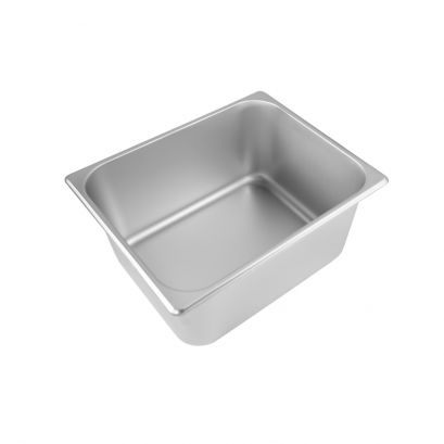 Half Size 6" H Standard Steam Table Pan 25 Gauge