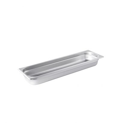 Half Long Size 2-1/2"H Anti-Jam Steam Table Pan 22 Gauge