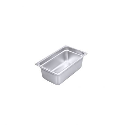 1/4 Size 4"H Anti-Jam Steam Table Pan 22 Gauge