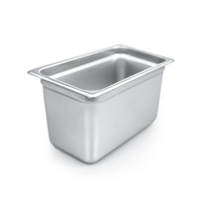 1/4 Size 6"H Anti-Jam Steam Table Pan 22 Gauge