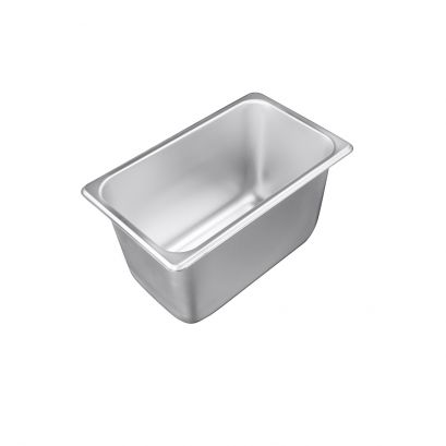 1/4 Size 6" H Standard Steam Table Pan 25 Gauge
