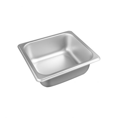 1/6 Size 2-1/2" H Standard Steam Table Pan 25 Gauge