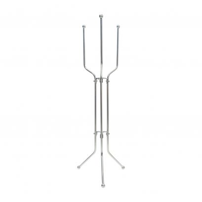 Stainless Steel Wine Bucket Stand 28-1/8"H Foldable