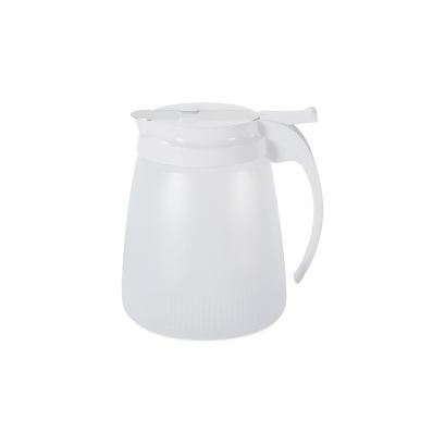 Syrup Dispenser Poly W/ White Cap 32 oz.