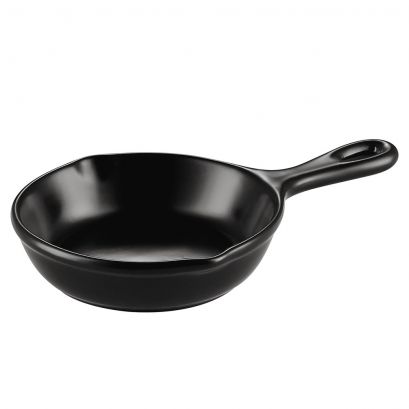 Skillet W/ Pour Spout & Handle Black 24oz 11 3/4"