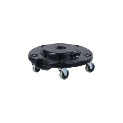 Trash Can Dolly Round Black 18" for TCNC/IBSC Series
