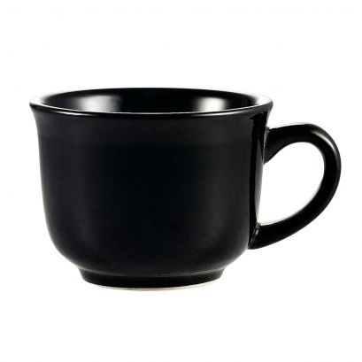 Cup Tall Black 7.5oz 3 1/2"