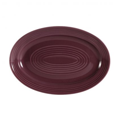 Oval Platter Plum 11 3/4"