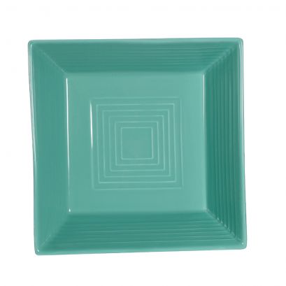 Square Bowl Green 15oz 6"