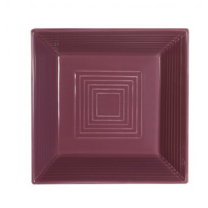 Square Bowl Plum 42oz 8"