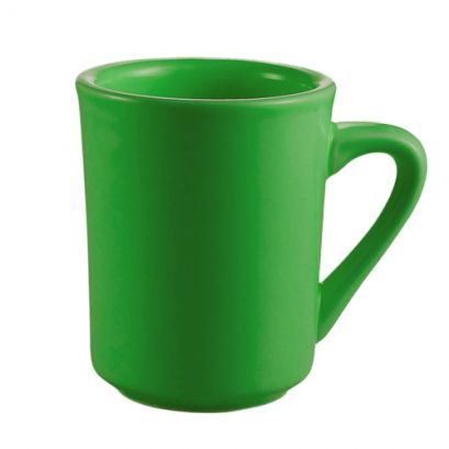 Tierra Mug Green 8oz 3 1/8"