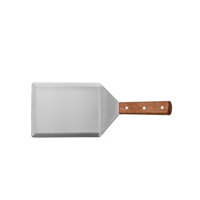 Turner Beveled Edge Heavy-Duty Stainless Steel with Wood Handle 6" 