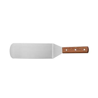 Turner Solid Stainless Steel with Wood Handle 8-1/4" 