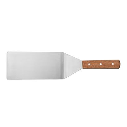 Turner Steak Stainless Steel with Wood Handle 8" 