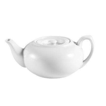 Teapot W/ Flat Lid 30oz 8"