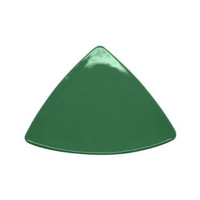 Triangular Flat Plate Green 8 1/2"