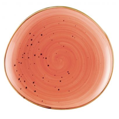 Plate Coral 10 3/8"