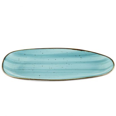 Platter Turquoise 13"