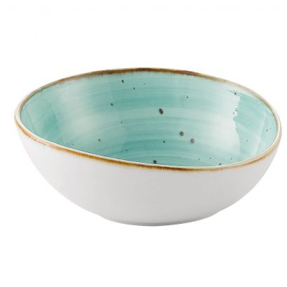 Soup/Salad Bowl Turquoise 13oz 6"